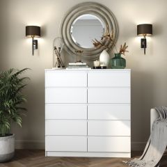 МОРИ Гостиная модульная (белый) в Ишиме - ishim.mebel24.online | фото 6