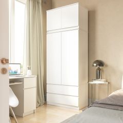 МОРИ Гостиная модульная (белый) в Ишиме - ishim.mebel24.online | фото 8
