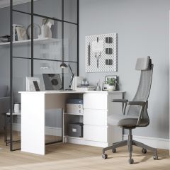 МОРИ Гостиная модульная (белый) в Ишиме - ishim.mebel24.online | фото 12