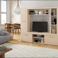 Гостиная Оскар 3 (Дуб золотой /Венге) в Ишиме - ishim.mebel24.online | фото 3