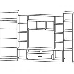 ПРАГА Гостиная (модульная) в Ишиме - ishim.mebel24.online | фото 2