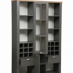 Гостиная Прованс (модульная) Диамант серый в Ишиме - ishim.mebel24.online | фото 9