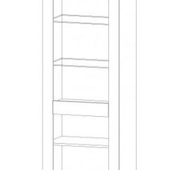 РЕГИНА Гостиная (модульный) Дуб самдал в Ишиме - ishim.mebel24.online | фото 5