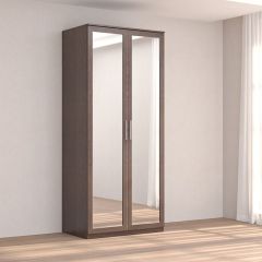 Кэт-4 Шкаф 2-х ств (2 дв зерк) (МДФ Венге) в Ишиме - ishim.mebel24.online | фото