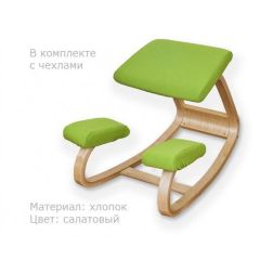 Коленный стул Smartstool Balance + Чехлы в Ишиме - ishim.mebel24.online | фото 4