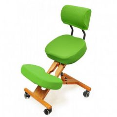 Коленный стул со спинкой Smartstool KW02В + Чехлы в Ишиме - ishim.mebel24.online | фото 6