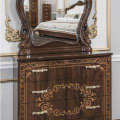 Комод 4 ящика с Зеркалом Патрисия (караваджо) в Ишиме - ishim.mebel24.online | фото