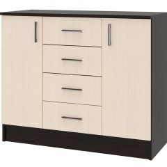 СОФИЯ Комод К1000 2Д (венге/дуб белфорт) в Ишиме - ishim.mebel24.online | фото