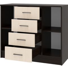 СОФИЯ Комод К1000 2Д (венге/дуб белфорт) в Ишиме - ishim.mebel24.online | фото 2
