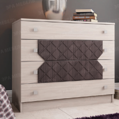 Комод Николь (Ясень Шимо/Лиственница темная) в Ишиме - ishim.mebel24.online | фото