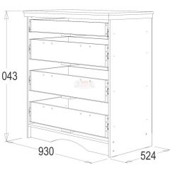 Комод Ольга-10 МДФ в Ишиме - ishim.mebel24.online | фото 2