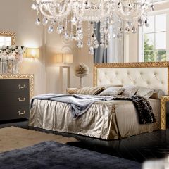 Комод Тиффани Premium черная/золото (ТФКМ-1(П) в Ишиме - ishim.mebel24.online | фото 2