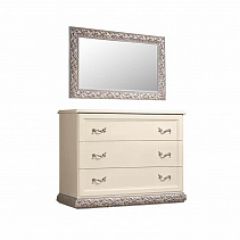 Комод Тиффани штрих-лак/серебро (ТФКМ-1) в Ишиме - ishim.mebel24.online | фото