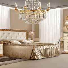 Комод узкий Тиффани штрих-лак/золото (ТФКМ-2) в Ишиме - ishim.mebel24.online | фото 2