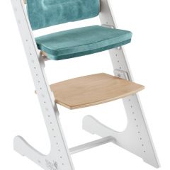 Комплект растущий стул и подушки Конёк Горбунёк Комфорт  (Лофт-1, Волна) в Ишиме - ishim.mebel24.online | фото