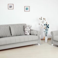 Комплект Роуз ТД 414 диван-кровать + кресло + комплект подушек в Ишиме - ishim.mebel24.online | фото