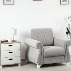 Комплект Роуз ТД 414 диван-кровать + кресло + комплект подушек в Ишиме - ishim.mebel24.online | фото 2