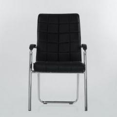 Кресло Barneo K-14 для посетителей и переговорных (черный) в Ишиме - ishim.mebel24.online | фото 2