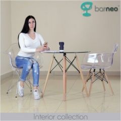 Кресло Barneo N-14-14 SteelMold прозрачный в Ишиме - ishim.mebel24.online | фото 2