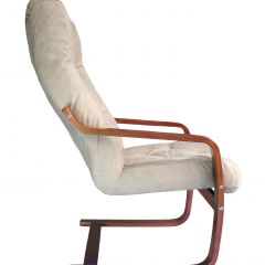 Кресло для отдыха (пружинка) Магнат 102-З-КР замша КРЕМ в Ишиме - ishim.mebel24.online | фото 2
