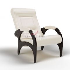 Кресло для отдыха Римини 19-К-КР (экокожа/венге) КРЕМ в Ишиме - ishim.mebel24.online | фото