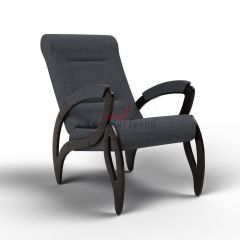 Кресло для отдыха Зельден 20-Т-ГР (тканьвенге) ГРАФИТ в Ишиме - ishim.mebel24.online | фото