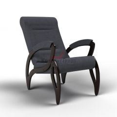 Кресло для отдыха Зельден 20-Т-ГР (тканьвенге) ГРАФИТ в Ишиме - ishim.mebel24.online | фото