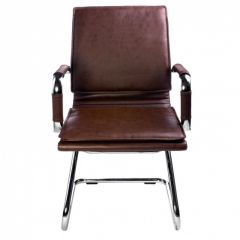 Кресло для посетителя Бюрократ CH-993-Low-V/Brown коричневый в Ишиме - ishim.mebel24.online | фото 4
