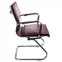Кресло для посетителя Бюрократ CH-993-Low-V/Brown коричневый в Ишиме - ishim.mebel24.online | фото 2