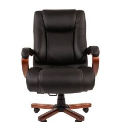 Кресло для руководителя CHAIRMAN  503 (Кожа) Черное в Ишиме - ishim.mebel24.online | фото