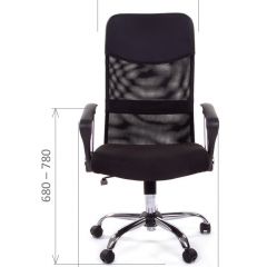 Кресло для руководителя CHAIRMAN 610 N (15-21 черный/сетка черный) в Ишиме - ishim.mebel24.online | фото 4