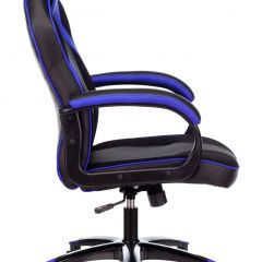 Кресло игровое Бюрократ VIKING 2 AERO BLUE черный/синий в Ишиме - ishim.mebel24.online | фото 3