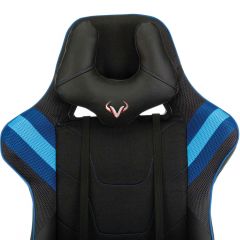 Кресло игровое Бюрократ VIKING 4 AERO BLUE черный/синий в Ишиме - ishim.mebel24.online | фото 6