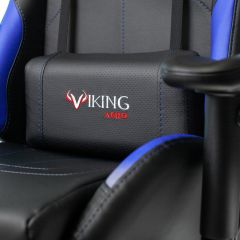 Кресло игровое Бюрократ VIKING 5 AERO BLUE черный/синий в Ишиме - ishim.mebel24.online | фото 7