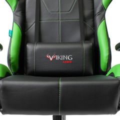 Кресло игровое Бюрократ VIKING 5 AERO LGREEN черный/салатовый в Ишиме - ishim.mebel24.online | фото 7