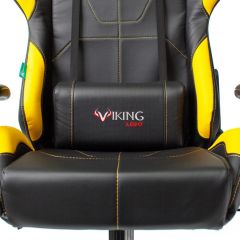Кресло игровое Бюрократ VIKING 5 AERO YELLOW черный/желтый в Ишиме - ishim.mebel24.online | фото 7