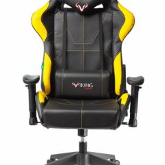 Кресло игровое Бюрократ VIKING 5 AERO YELLOW черный/желтый в Ишиме - ishim.mebel24.online | фото 3