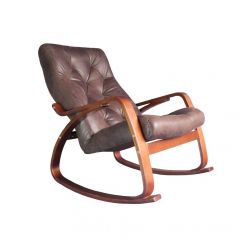 Кресло качалка Гранд 103-З-Ш Шоколад в Ишиме - ishim.mebel24.online | фото