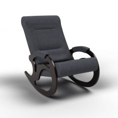 Кресло-качалка Вилла 11-Т-ГР (тканьвенге) ГРАФИТ в Ишиме - ishim.mebel24.online | фото