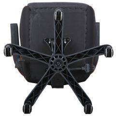 Кресло компьютерное BRABIX Techno Pro GM-003 (ткань черное/серое, вставки оранжевые) 531813 в Ишиме - ishim.mebel24.online | фото 9
