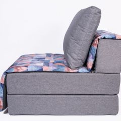 Кресло-кровать бескаркасное Харви (серый-сноу деним) в Ишиме - ishim.mebel24.online | фото 3
