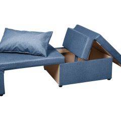 Кресло-кровать Милена (синий) Велюр в Ишиме - ishim.mebel24.online | фото 3