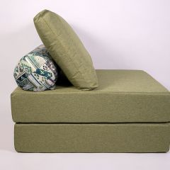 Кресло-кровать-пуф бескаркасное Прайм (Оливковый) в Ишиме - ishim.mebel24.online | фото 3