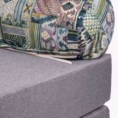 Кресло-кровать-пуф бескаркасное Прайм (сиреневый-серый) в Ишиме - ishim.mebel24.online | фото 5