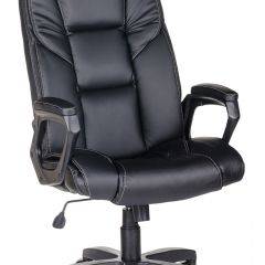 Кресло Одиссей ультра (кожзам черный) К/Стандарт в Ишиме - ishim.mebel24.online | фото 1