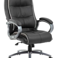 Кресло офисное BRABIX PREMIUM "Strong HD-009" (экокожа черная, ткань серая) 531945 в Ишиме - ishim.mebel24.online | фото 1