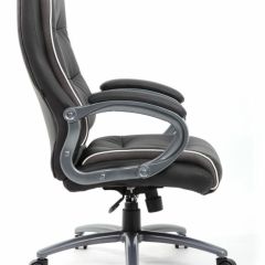 Кресло офисное BRABIX PREMIUM "Strong HD-009" (экокожа черная, ткань серая) 531945 в Ишиме - ishim.mebel24.online | фото 3