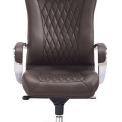 Кресло руководителя Бюрократ _AURA/BROWN коричневый в Ишиме - ishim.mebel24.online | фото 3