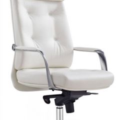 Кресло руководителя Бюрократ _DAO/WHITE белый в Ишиме - ishim.mebel24.online | фото
