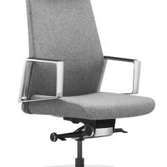 Кресло руководителя Бюрократ _JONS/CASHGREY серый в Ишиме - ishim.mebel24.online | фото